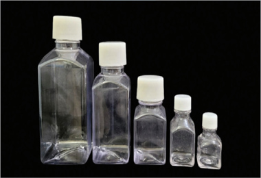 Gamma Sterilized disposable PETG Bottles 